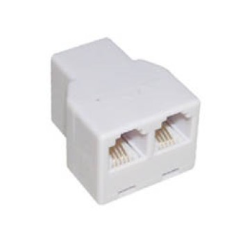 Τηλεφωνικός Adaptor Θηλ./2 Θηλ. 6P4C X2 T201-03 LANCOM Αντάπτορς Onetrade
